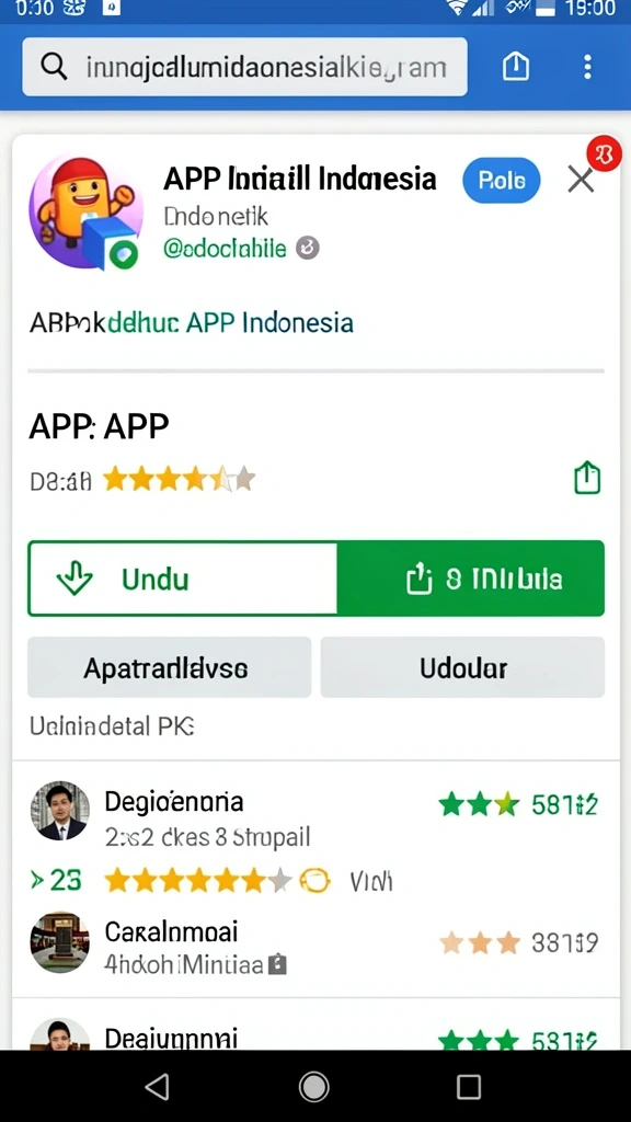 c0077 - Screenshot aplikasi C0077 dengan tampilan karakter utama yang menonjol.