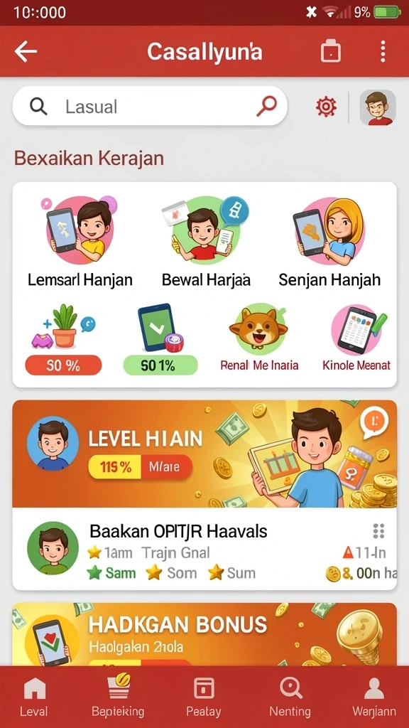 d06 - Level menantang dengan berbagai rintangan yang harus dilalui.