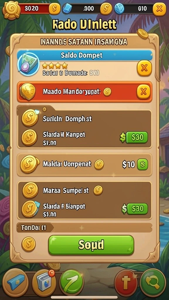gogorejeki - Misi yang beragam dan menantang setiap levelnya.