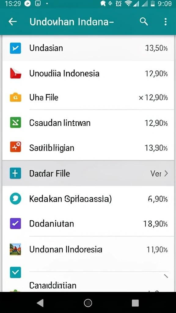 rajampo - Tampilan antarmuka yang user-friendly dan menarik.