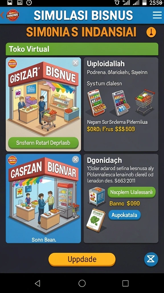 s80 - Tampilan utama yang menarik dan mudah dinavigasi.